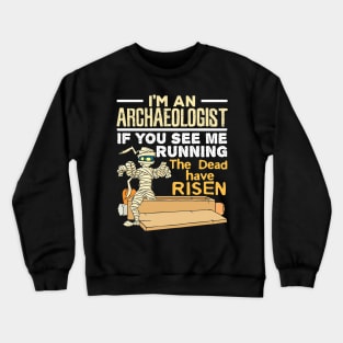 Halloween I Am An Archaeologist Crewneck Sweatshirt